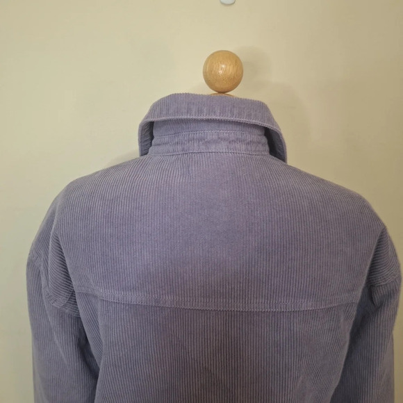 Pacsun corduroy raw hem  quilted lining jacket SZ S NWOT - Picture 5 of 7